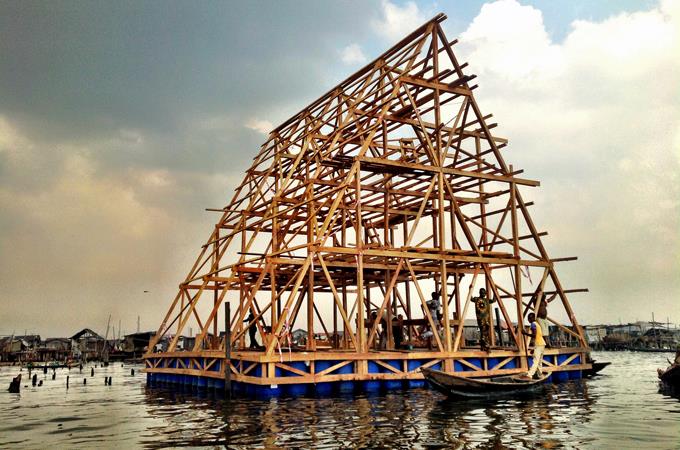 Makoko Floating School. Lagos, Nigeria